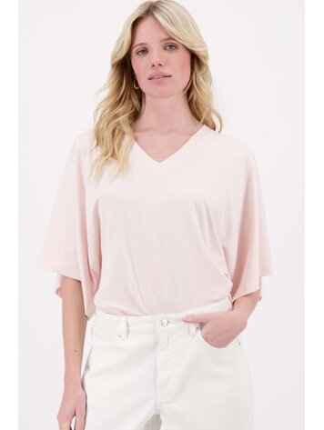 Zusss Zusss | T-shirt wijde mouw soft pink