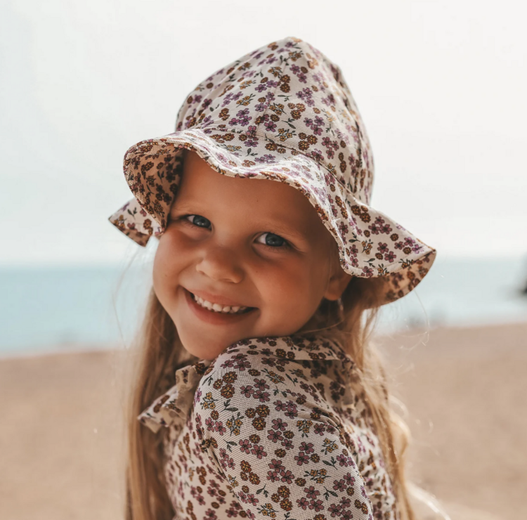 Salted Stories Salted Stories | Zonnehoedje Sparkly Flower Bombay Brown