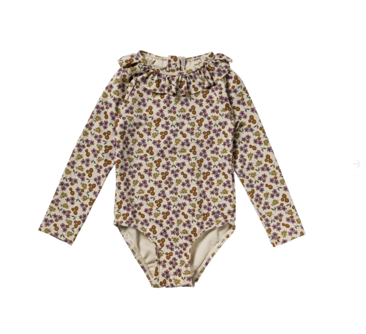 Salted Stories Salted Stories | Badpak Sparkly Flower Bombay Brown