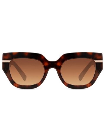 Zusss Zusss | Zonnebril  metaal gevlamd incl. brilllenkoker