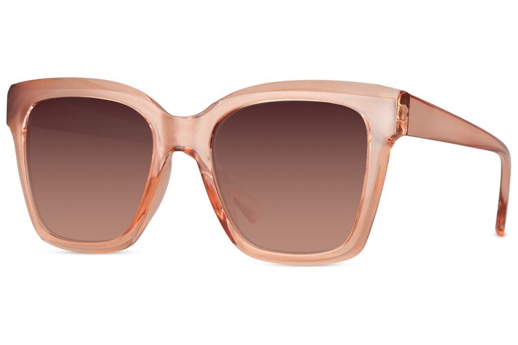 Zusss Zusss | Zonnebril  vrouwelijk gekleurd incl. brilllenkoker