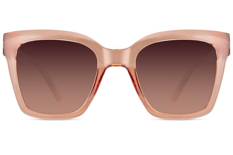 Zusss Zusss | Zonnebril  vrouwelijk gekleurd incl. brilllenkoker