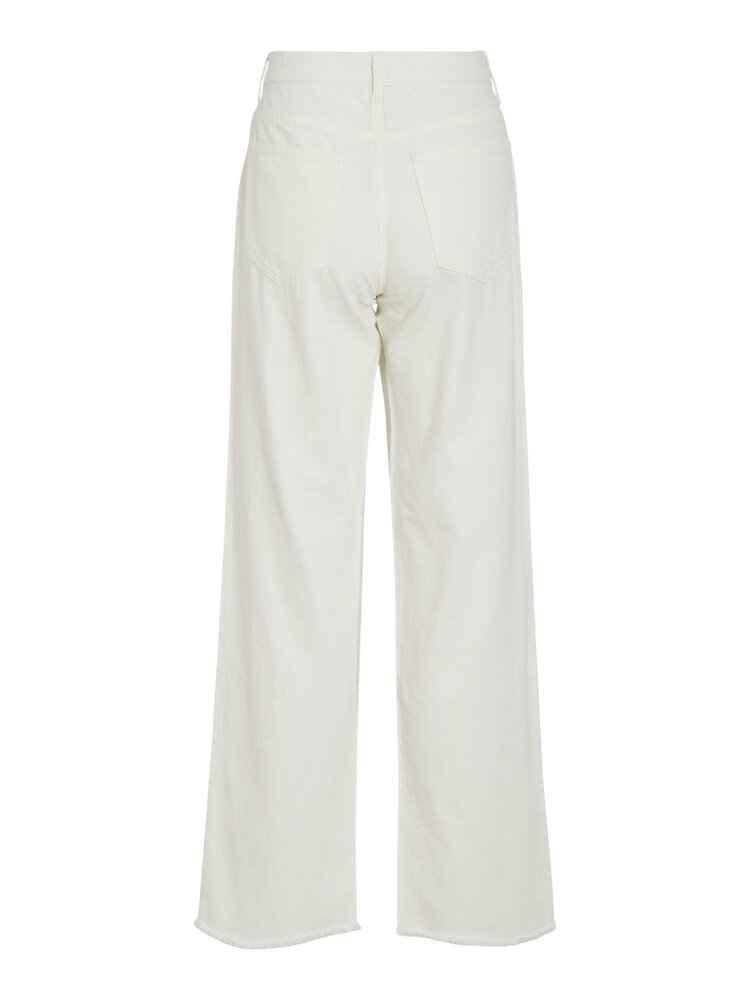 Vila Vila | Jeans wide Palma snow white