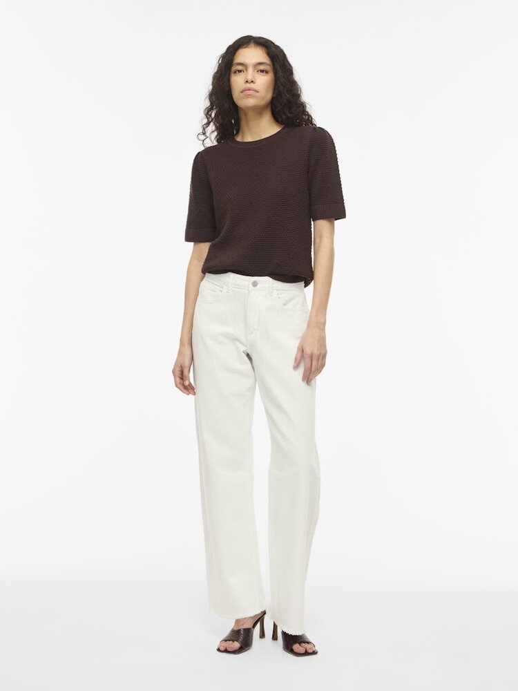 Vila Vila | Jeans wide Palma snow white