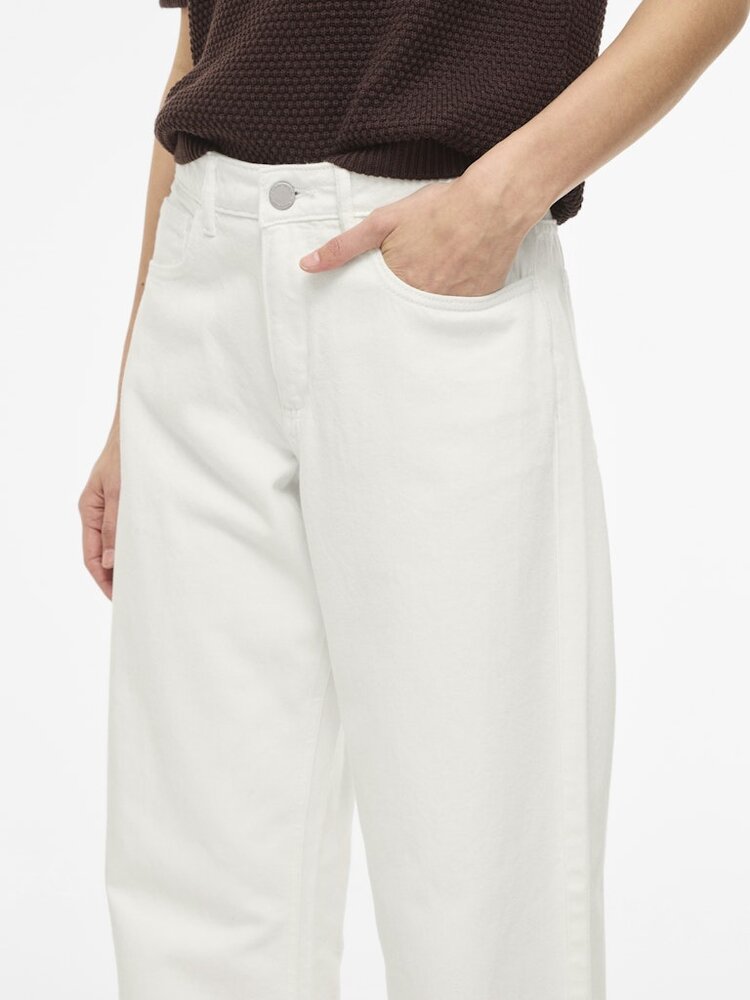 Vila Vila | Jeans wide Palma snow white