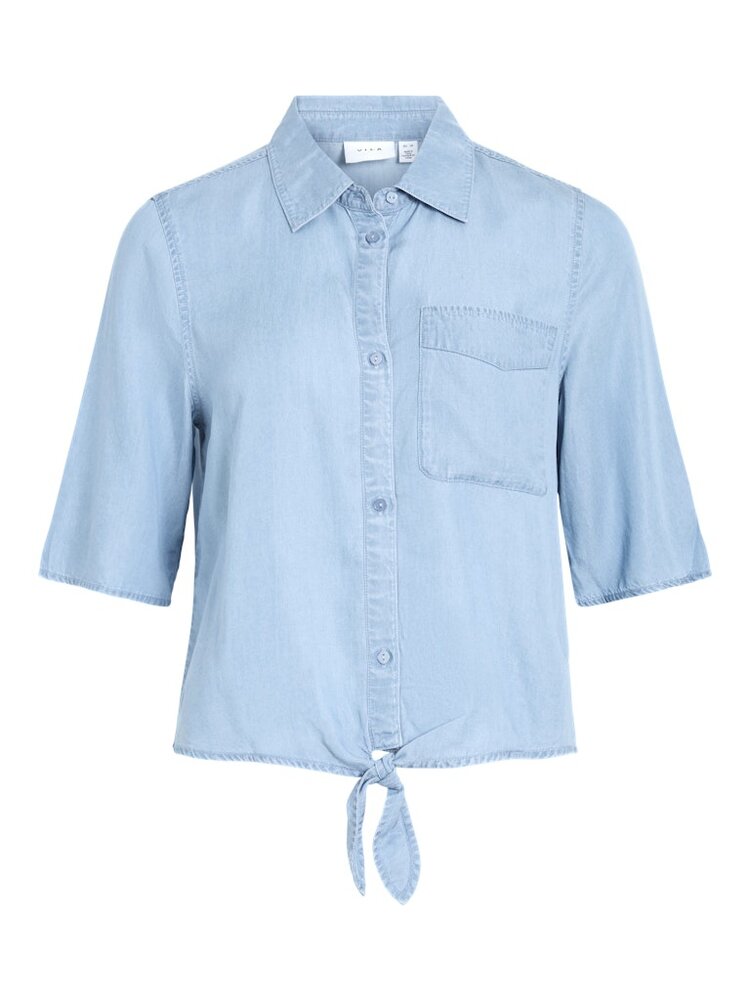 Vila Vila | Top Tea light blue denim