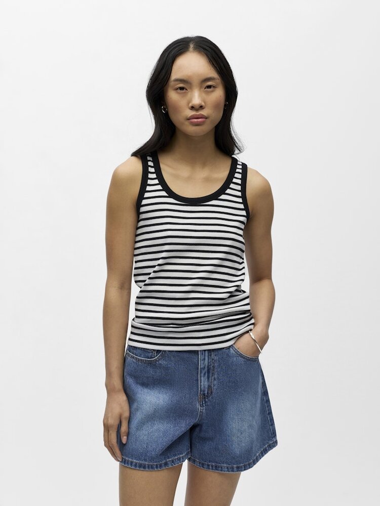 Object Object | Tanktop Moli black/white NOOS