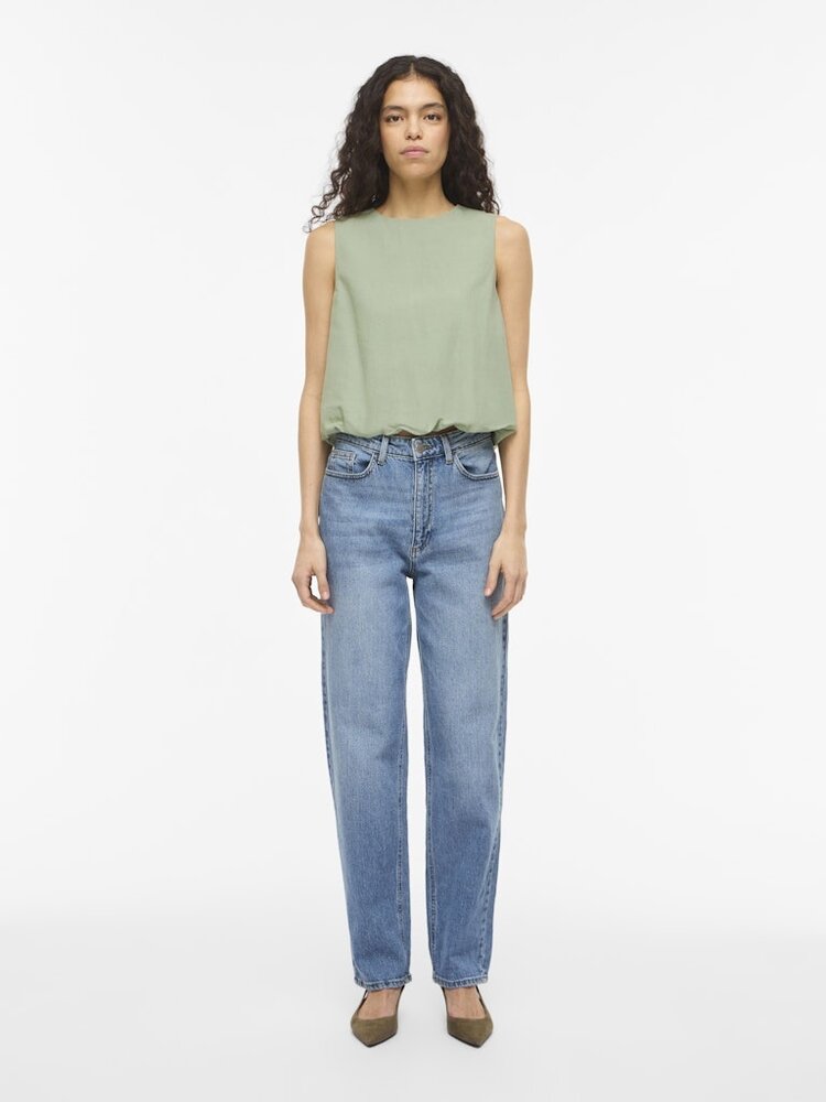 Vila Vila | Top Prisilla smoke green