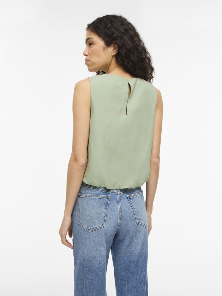 Vila Vila | Top Prisilla smoke green