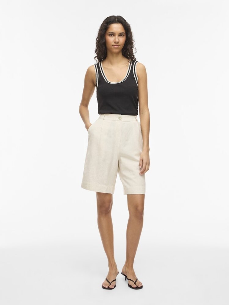 Vila Vila | Bermuda short Prisilla naturel NOOS