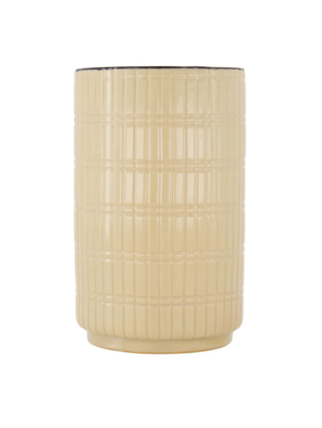 Zusss Zusss | Vaas keramiek relief lovely zand