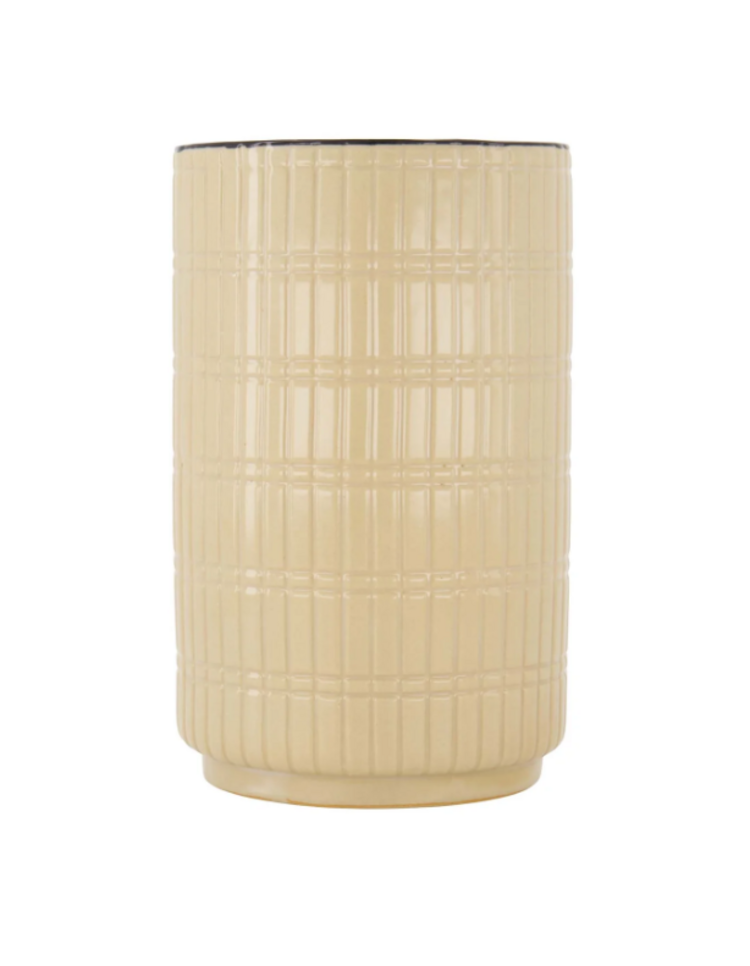 Zusss Zusss | Vaas keramiek relief lovely zand