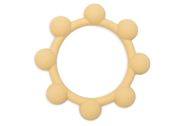 Jollein Jollein | Bijtring siliconen sun vanilla