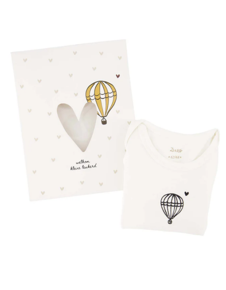 Zusss Zusss | Rompertje in geschenkdoos welkom kleine leukerd