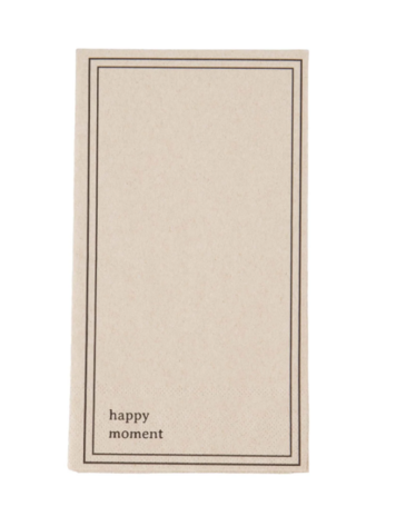 Zusss Zusss | Servetten rechthoek happy moment