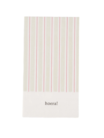 Zusss Zusss | Servetten rechthoek streep hoera