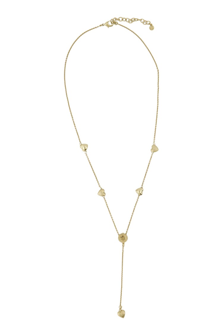 Zusss Zusss | Ketting met bedel hartjes en muntje