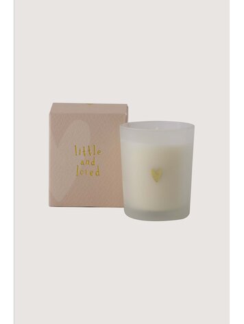 Zusss Zusss | Geurkaars glas in doosje little and loved wit / zand