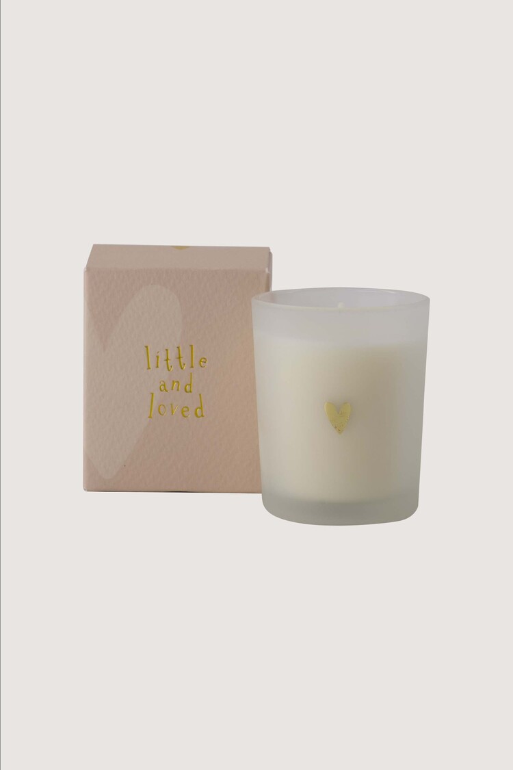 Zusss Zusss | Geurkaars glas in doosje little and loved wit / zand