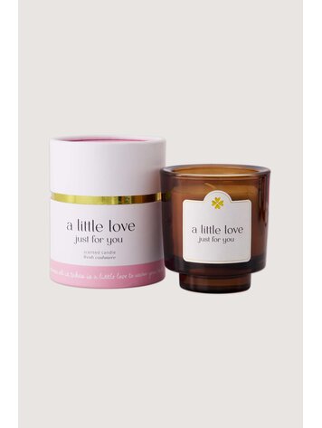 Zusss Zusss | Geurkaars in koker a little love just for you wit / roze