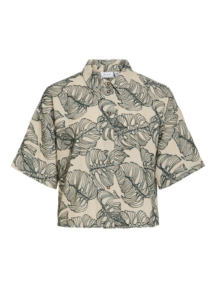 Vila Vila | Blouse Flura atlantic deep