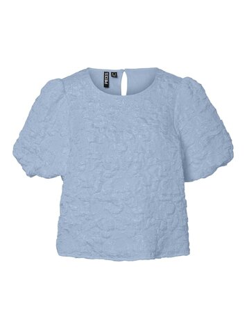 Pieces Pieces | Top Gretchen cashmere blue