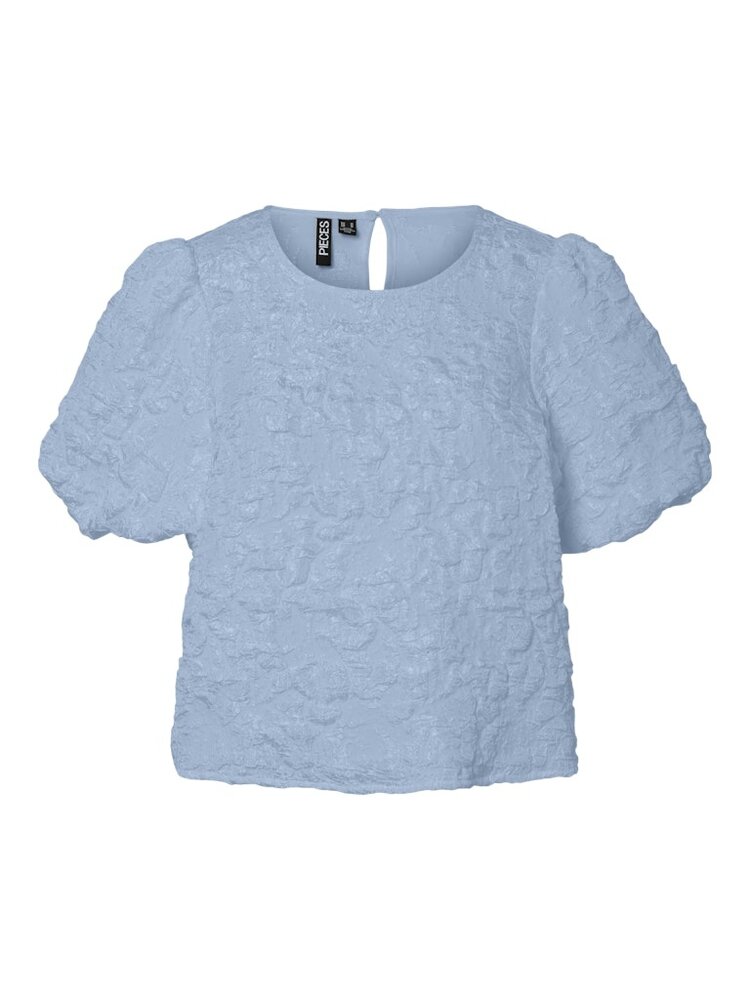 Pieces Pieces | Top Gretchen cashmere blue