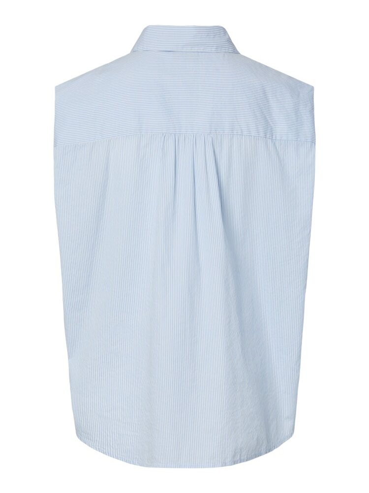 Pieces Pieces | Blouse Gilia cashmere blue