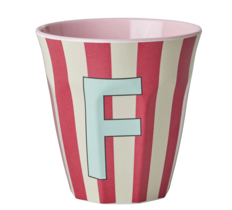 Rice Rice | Mok melamine F roze stripes