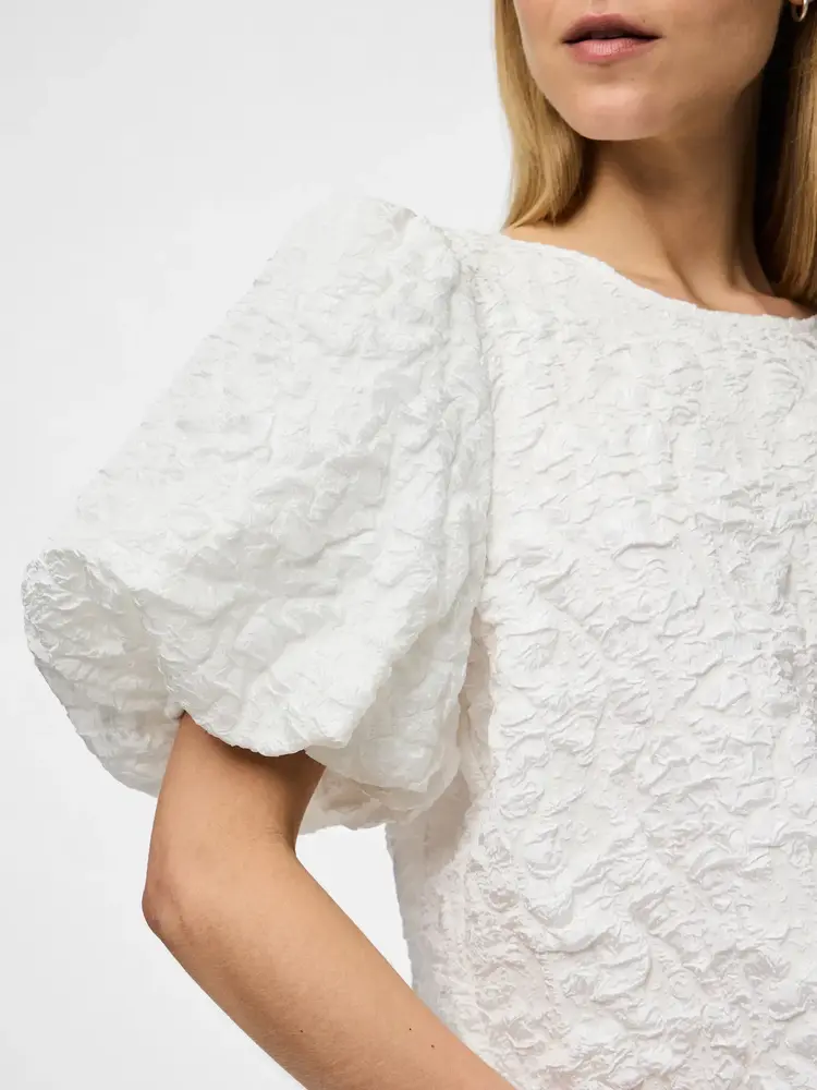 Pieces Pieces | Top Gretchen cloud dancer