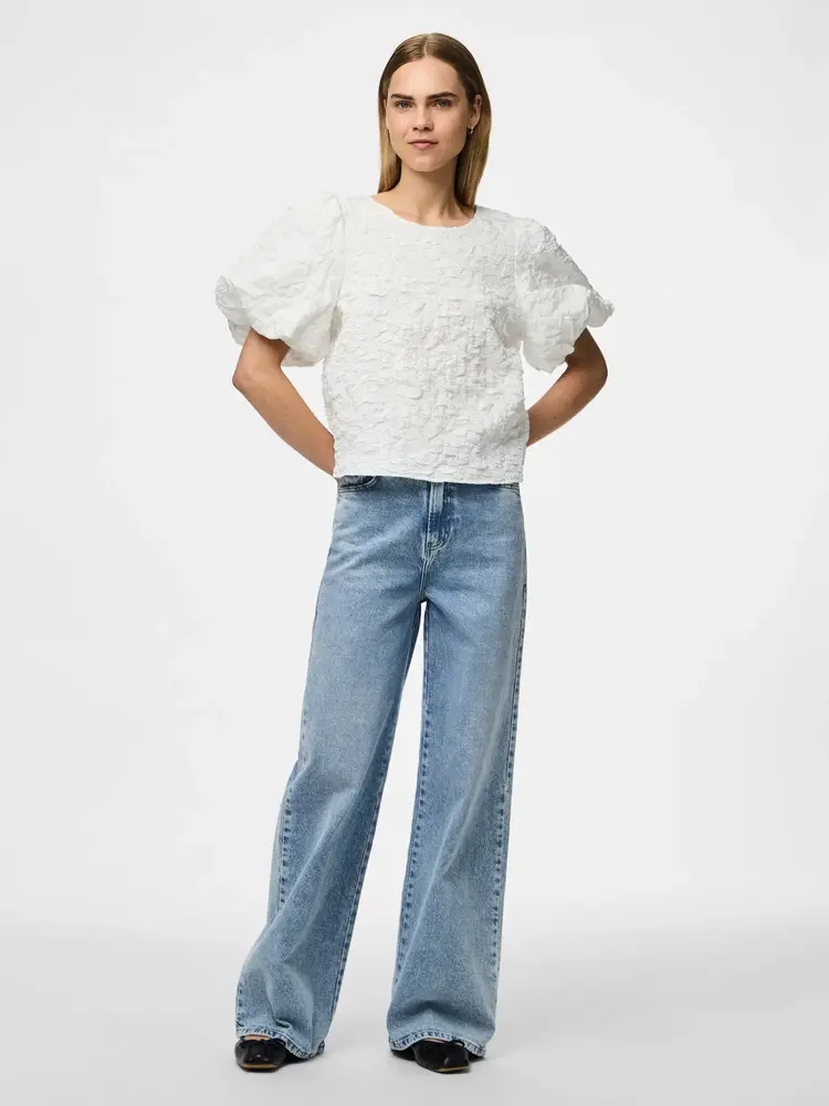 Pieces Pieces | Top Gretchen cloud dancer