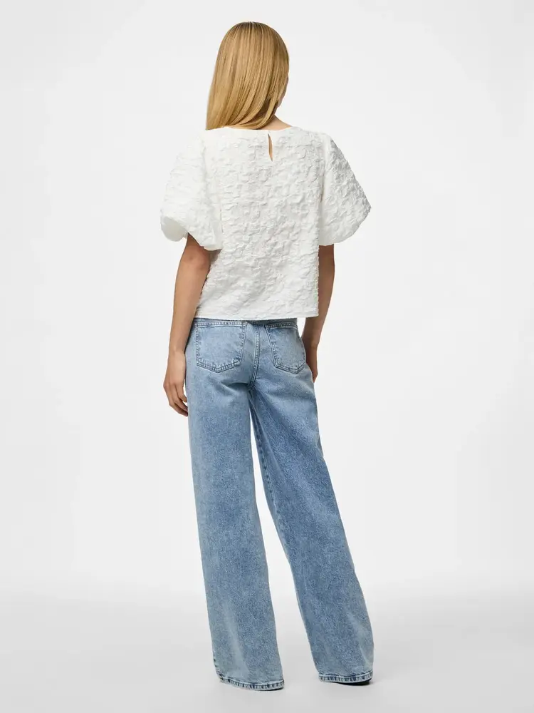 Pieces Pieces | Top Gretchen cloud dancer