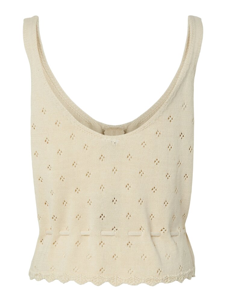 Pieces Pieces | Top Puka knitted birch