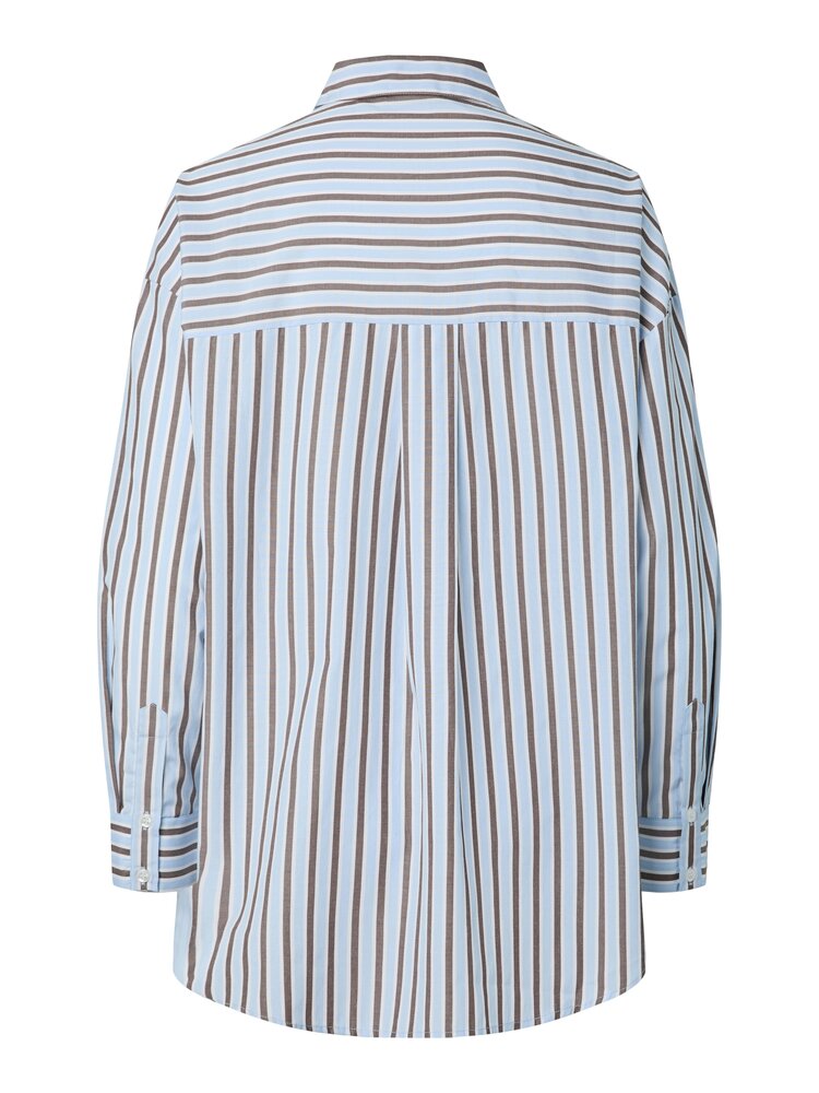 Pieces Pieces | Blouse Palmer cashmere blue cloud dancer