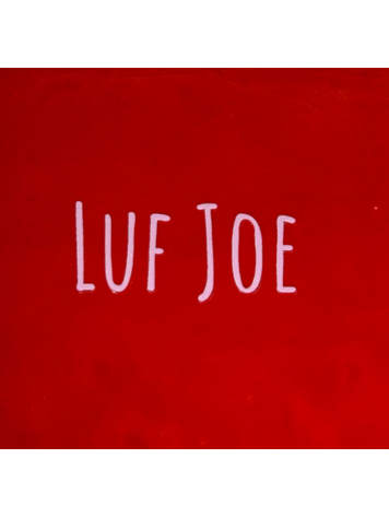 Yett Yett | Tegeltje luf joe rood/babyroze