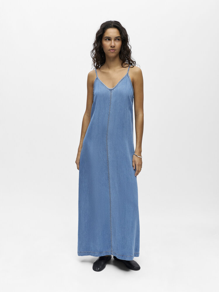 Object Object | Jurk Frame light blue denim