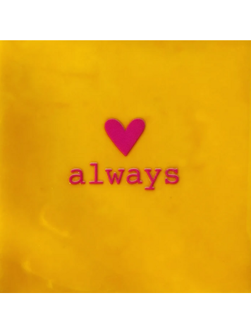 Yett Yett | Tegeltje always (hartje) geel