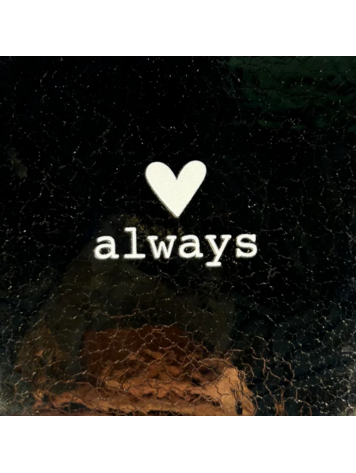 Yett Yett | Tegeltje always (hartje) goud