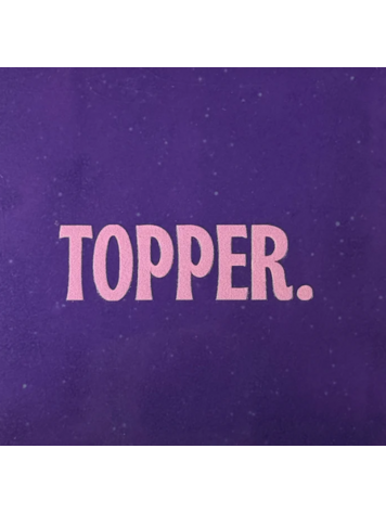 Yett Yett | Tegeltje topper paars/roze