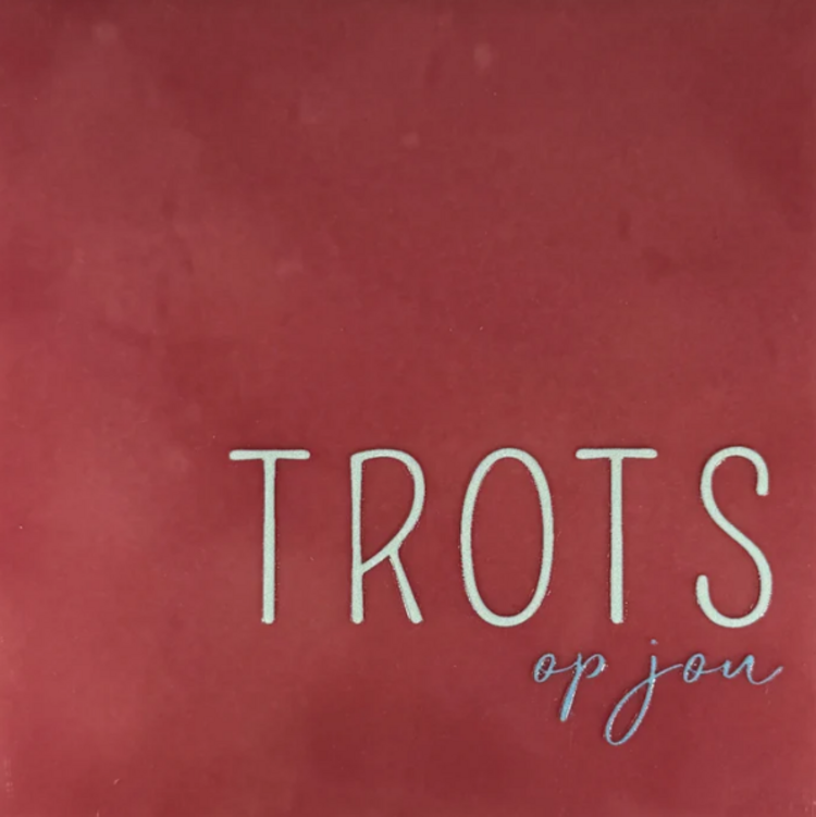 Yett Yett | Tegeltje trots op jou roze