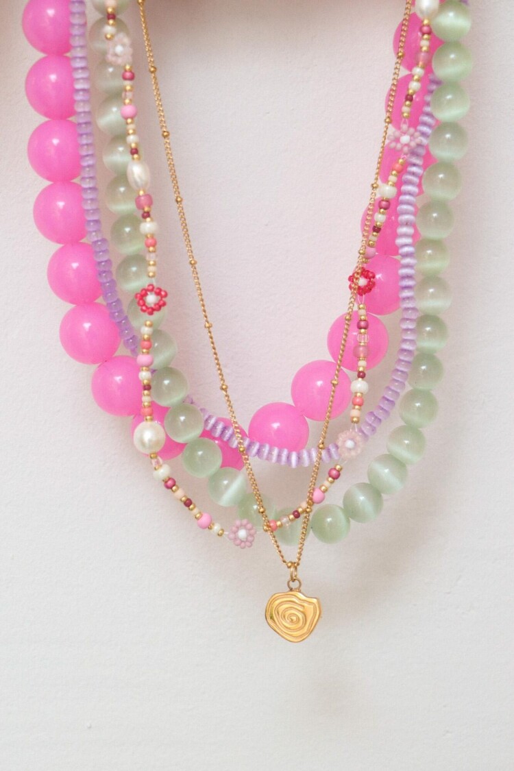 label Kiki Label Kiki | Ketting Sage gold