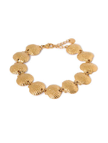 label Kiki Label Kiki | Armband Big shell gold