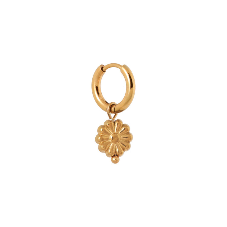 label Kiki Label Kiki | Oorbellen Golden bloom gold