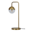 BePureHome  Globular tafellamp- glas- metaal- antique brass