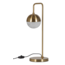 BePureHome  Globular tafellamp- glas- metaal- antique brass