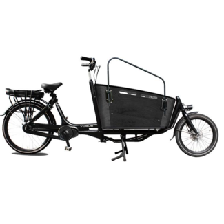 Vogue Vogue Elektrische bakfiets twee wielen Carry zwart 481 Watt