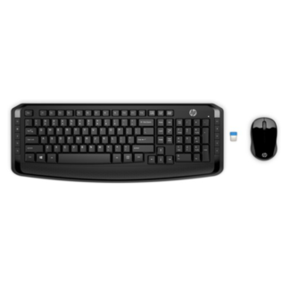 HP HP 300 toetsenbord RF Draadloos Zwart