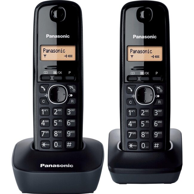 Panasonic Panasonic KX-TGB612 DECT-telefoon Nummerherkenning Zwart