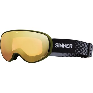 Sinner Sinner Nauders Unisex Skibril - Matte Moss Green