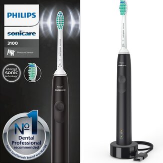 Philips Philips Sonicare Power Elektrische Tandenborstel Series 3100 HX3671/14 Zwart